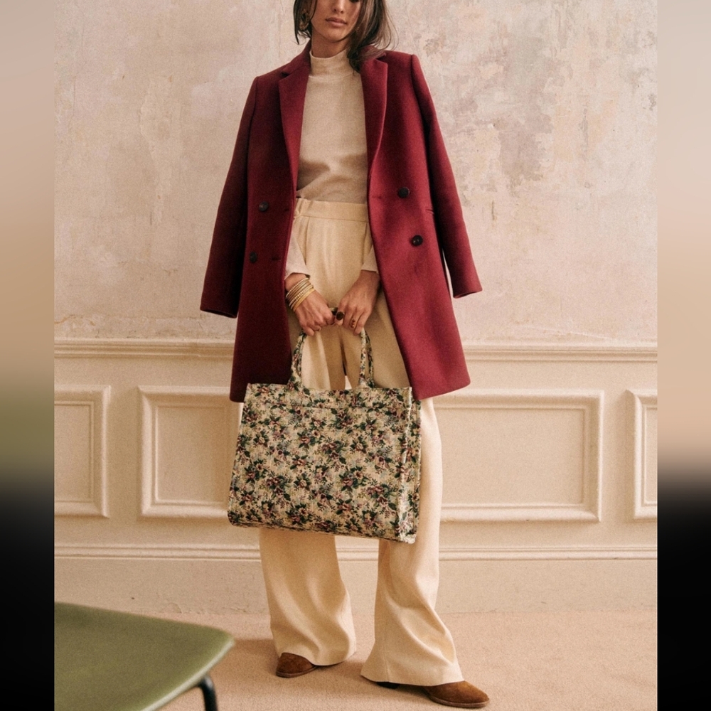 Sezane Johnson Wool Coat